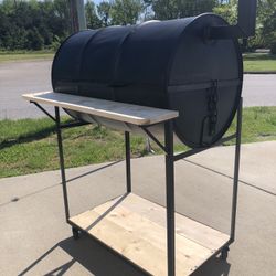 Custom 55gal Drum Grill