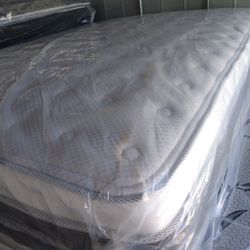 full size bamboo pillow top and orthopedic just the mattress  " All Sizes Available Brand New : TWIN, FULL, QUEEN, CALIFKING, EKING"
