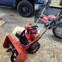 SNOWBLOWER TORO 521 2-STAGE, 3 SPEED + REVERSE