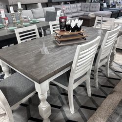 Seven piece dining set Clearance