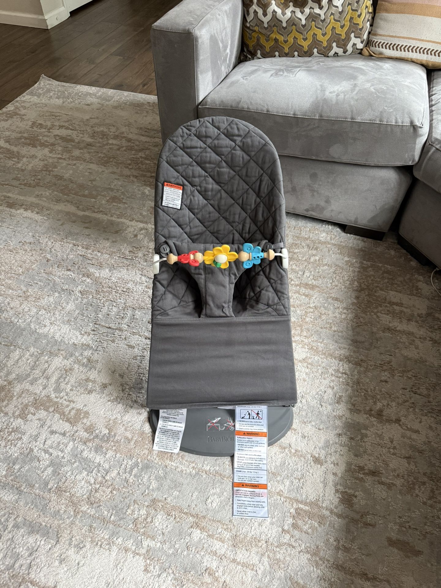 Baby Bjorn Bouncer Bliss With Toy Bar