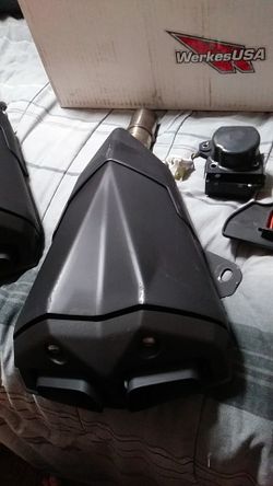 2014 kaw 1000 nija exust pipes