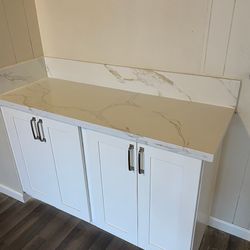 2 Cabinets Only No Counter Top