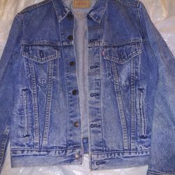 Made In 🇺🇸 Vintage Jean Levis Jacket