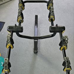 Folding Bike Rack 4 Bicycles Adjustable