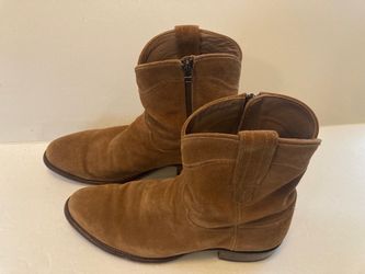 Tecovas the Dean Suede Zip Cowboy Boots in Size 12D