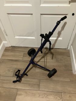 Kids Youth Adjustable Golf Cart Pushcart Pullcart
