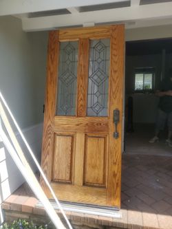 Solid Oak Door 36" X 79" X 2"