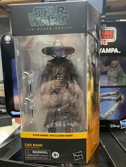 Star Wars The Black Series The Clone Wars Cad Bane 6” NEW