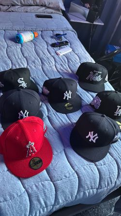 Worn fitted hats, All fitted’s are 71/4 , Besides the snapbacks