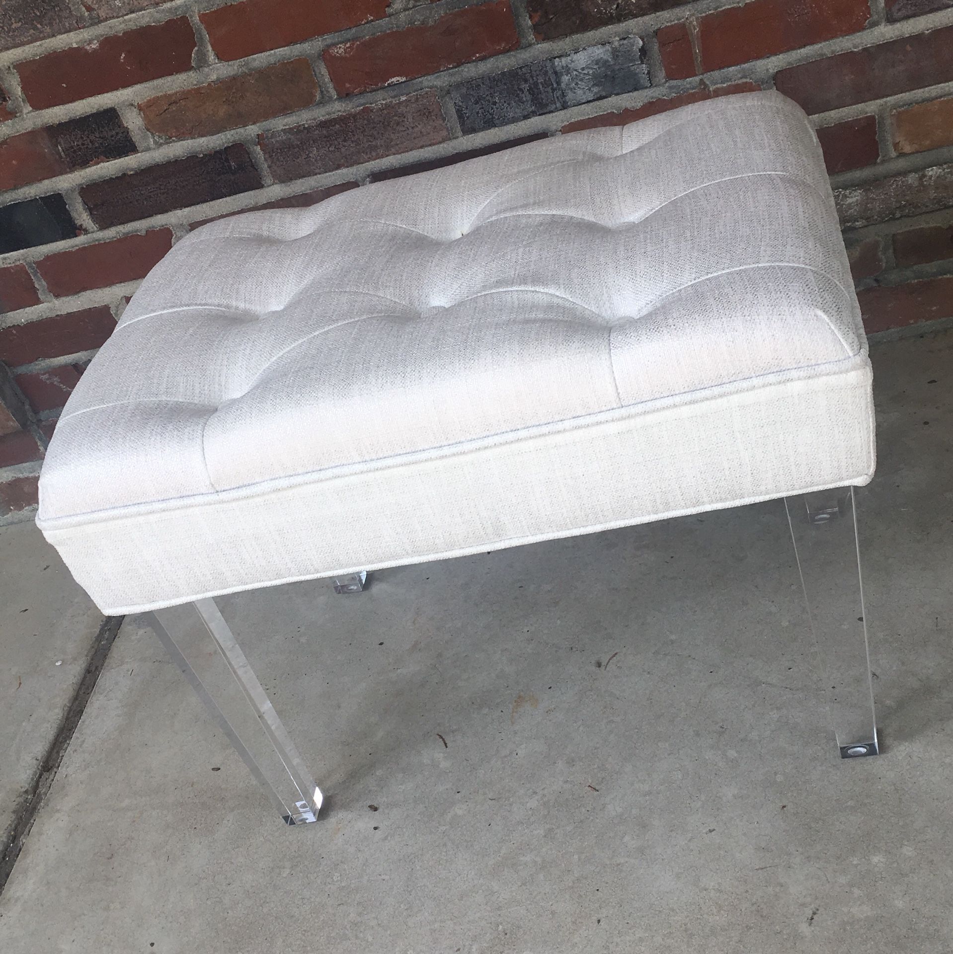 25% off - Delray Vanity Bench In Pearl White - Bed, Bath & Beyond