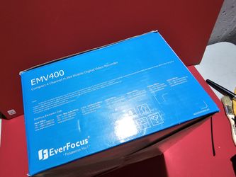 Everfocus Professional Mobile 4 CH  DVR. Great For Work Van!