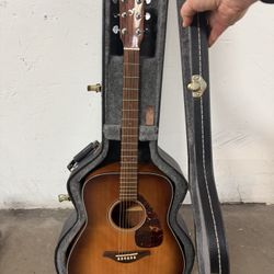 Yamaha FG700S-SDB sandblast Burst Acoustic Guitar With TKL Hard Case
