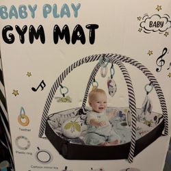 Baby play gym mat
