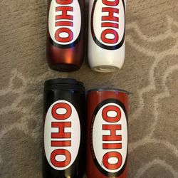 Ohio Hot And Cold Tumbler Sets Of 2