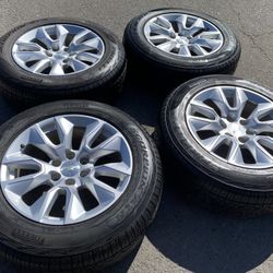 20” Stock Rims And Tired Like New Chevy Silverado 6 Lug 