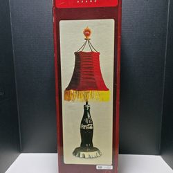 Coca Cola Contour Bottle Accent Lamp From Spencer's Gifts Dated 2002