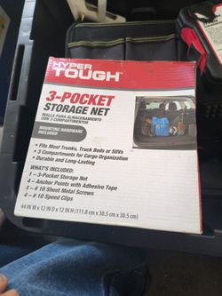 3 pockets net