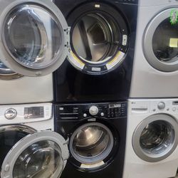 ♨️♨️LG SET STEAM WASHER END ELECTRIC DRYER XL ♨️♨️