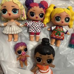 lol Surprise Dolls And Accessories Lot 