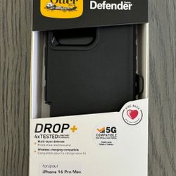 iPhone 16 Pro Max Otterbox Defender Series Case With Belt Clip Holster 