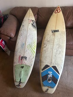 2 good surfboards