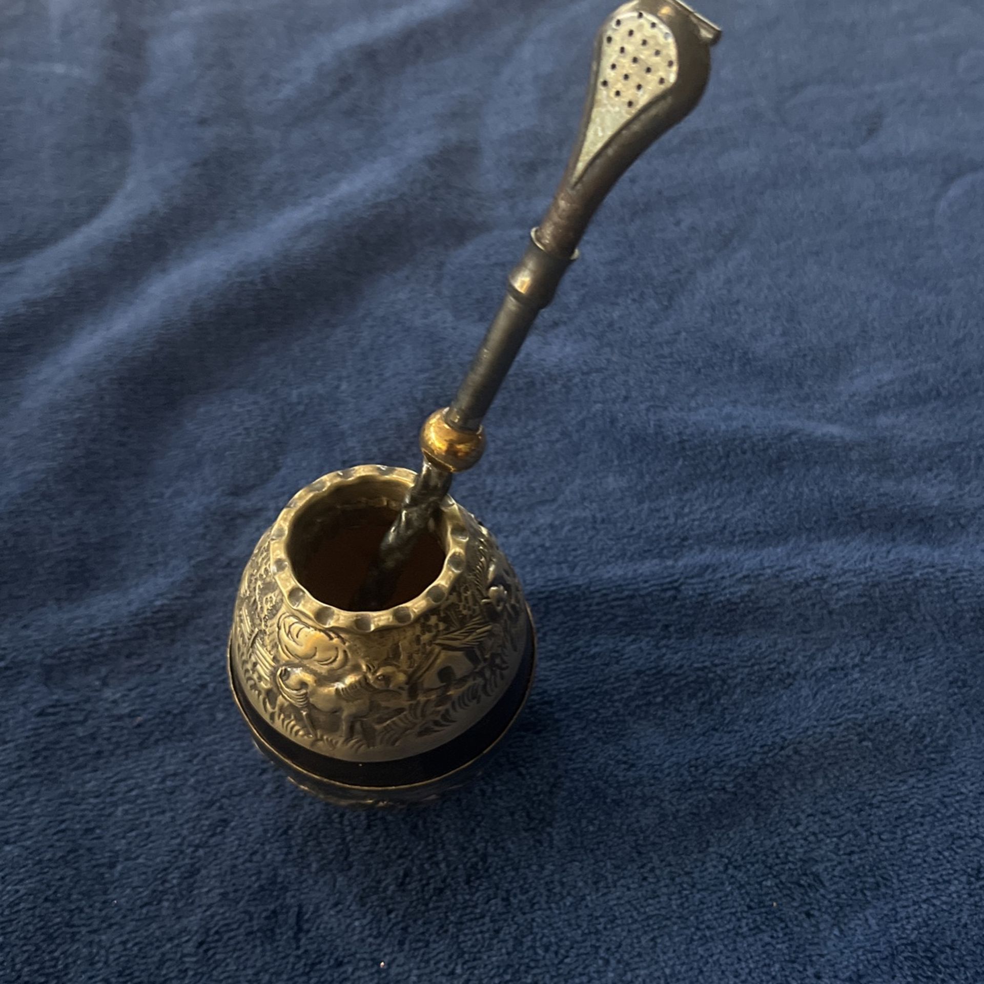 Antique Cup To Drink Mate From The Argentina