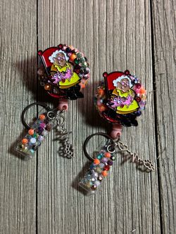 Courage the Cowardly Dog & Mueril badge reel