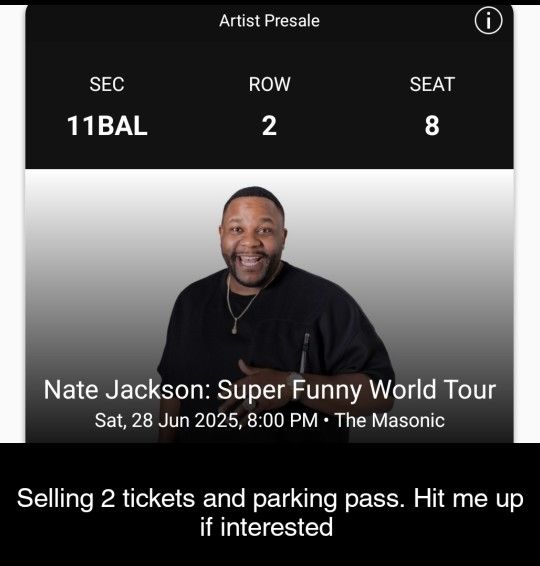 Nate Jackson: Super Funny World Tour