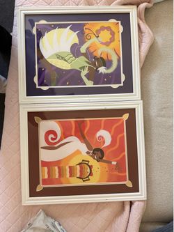 Princess and the frog framed