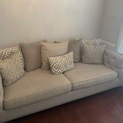 2 Piece Couch & Oversized Chair