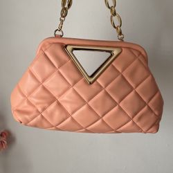 Peach Purse