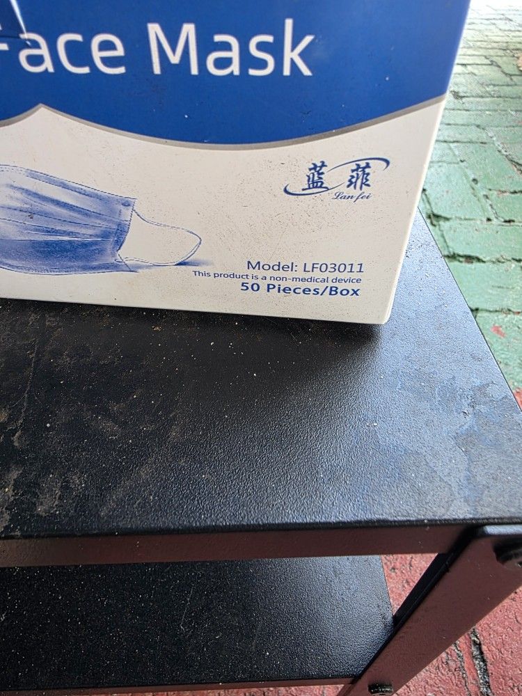 Disposable Face Mask $2 For Each Box.