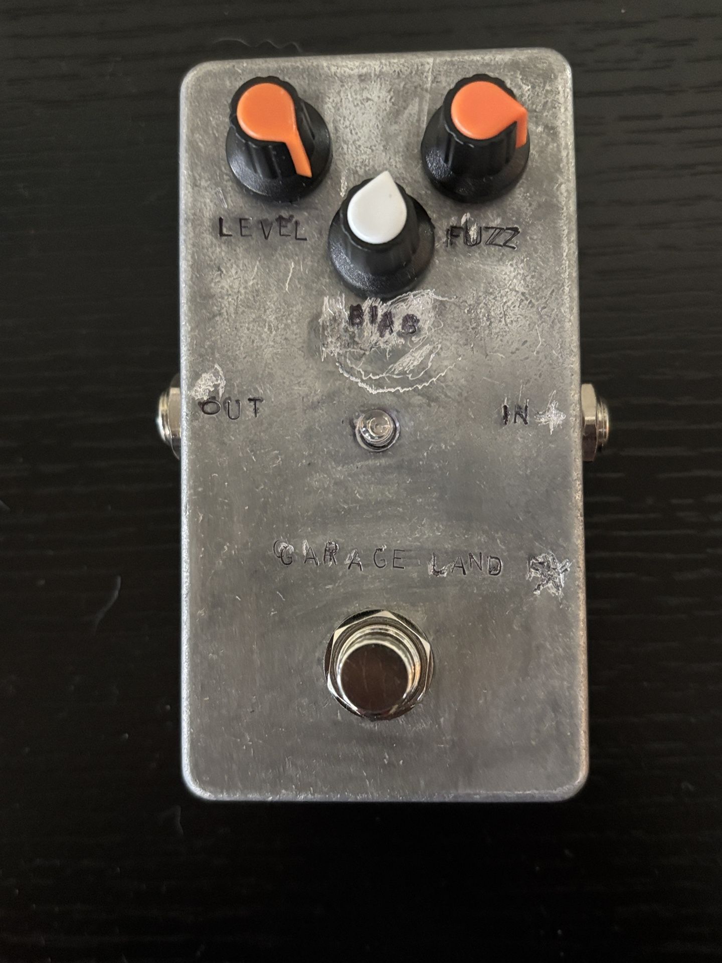 Custom Dallas Arbiter Fuzz Face Guitar Pedal W/ Boost Mod And Bias Knob MOJO parts