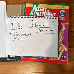 Tuba Books + Other Instruments 