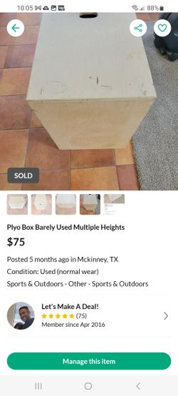 Plybox Barely Used