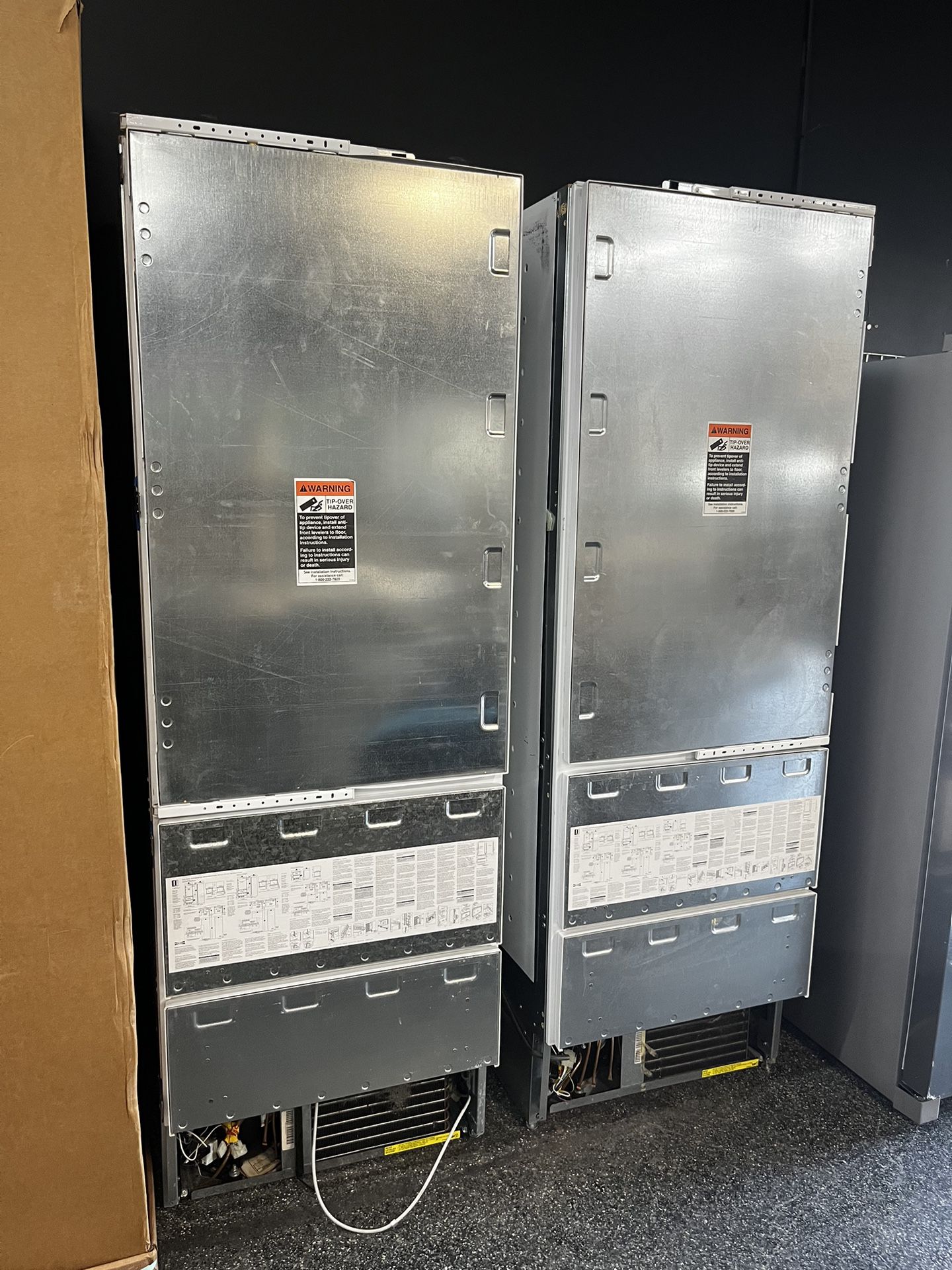 Subzero Bottom Freezer Built In 54” Set Panel Ready