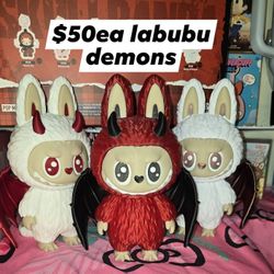 3d Printed Labubu Demon Statue Figures