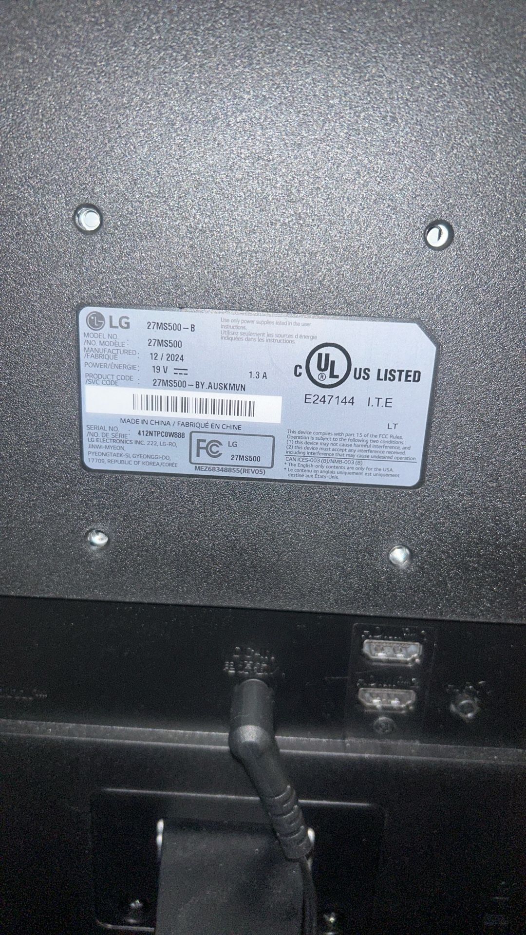 LG gaming Monitor