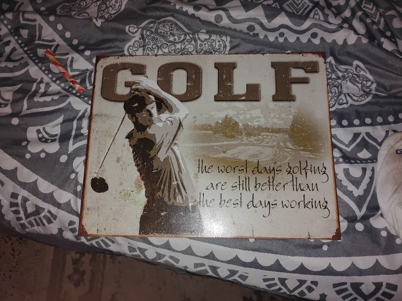 GOLF SIGN 