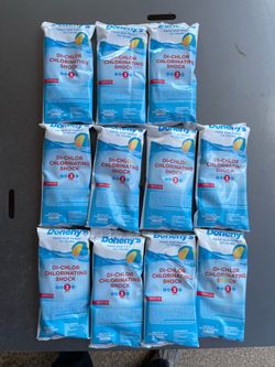 11 lbs Doheny’s Di-Chlor Pool Shock 1/2 price