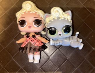 Kids toy: LOL Doll and Cat
