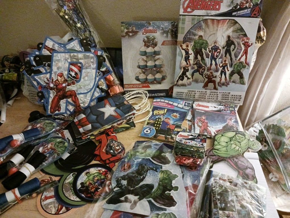 Avengers Birthday  Party Supplies 