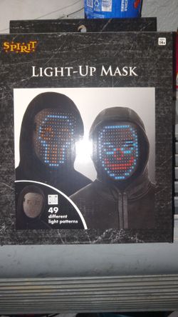 Light Up Halloween Mask