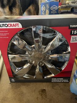 New Chrome Hub Caps 15’s