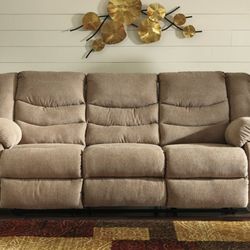 Tulen Mocha Reclining Sofa

