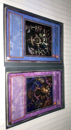 Yugioh Relinquished And Thousand Eyes Restrict for Sale in Portland, OR -  OfferUp