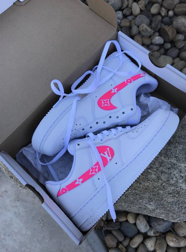 Pink Louis Vuitton Air Force 1 for Sale in Riverside, CA - OfferUp