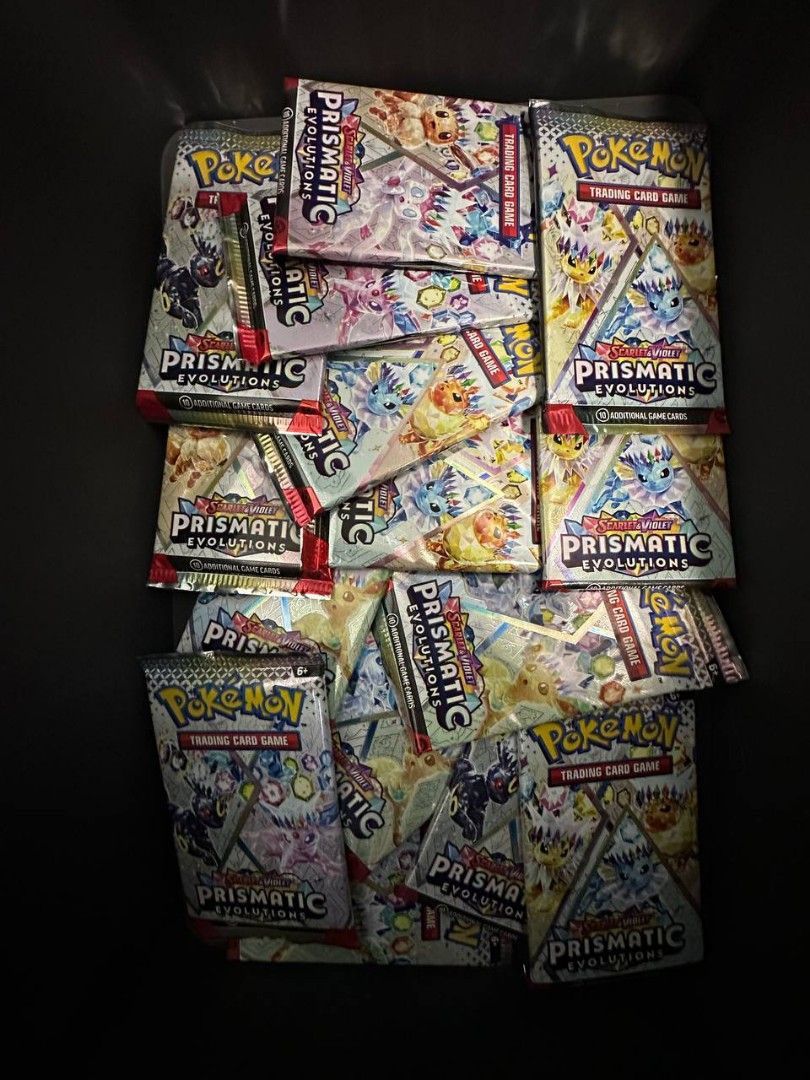 Prismatic Evolutions Booster Packs. Price Is For 10