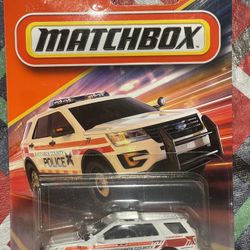 2016 Ford Police Explorer Hotwheel